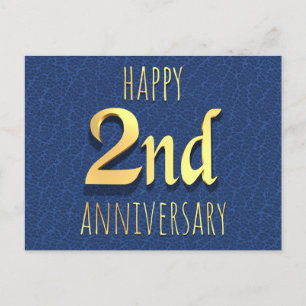 2nd Anniversary Holiday Postcard