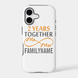 2nd Anniversary Mr. & Mrs Infinity Personalised