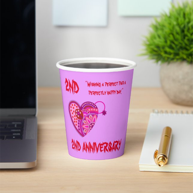 2ND ANNIVERSARY PAPER CUP (Insitu)