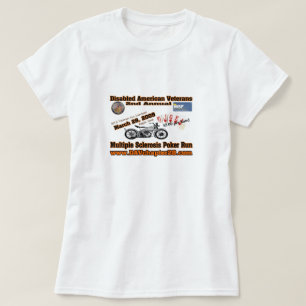 2nd Annual DAV MS Poker Run (2009) T-Shirt
