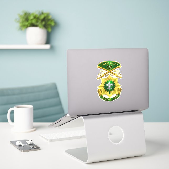 2nd Armoured Cavalry Regiment ACR (Laptop On Desk)