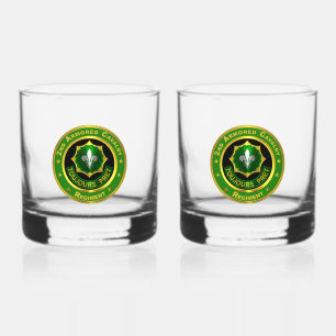 2nd Armoured Cavalry Regiment ACR Whiskey Glass