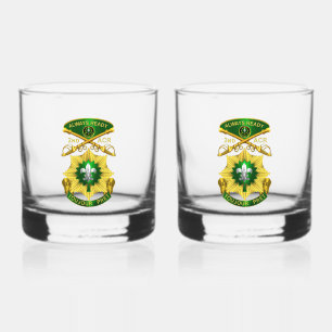 2nd Armoured Cavalry Regiment ACR Whiskey Glass