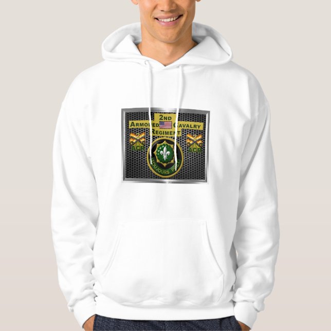 2nd Armoured Cavalry Regiment “Always Ready” Hoodie (Front)