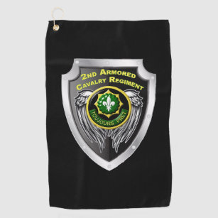 2nd Armoured Cavalry Regiment Golf Towel