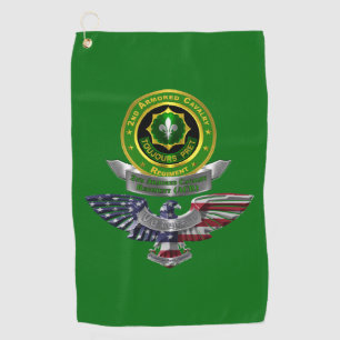 2nd Armoured Cavalry Regiment Golf Towel