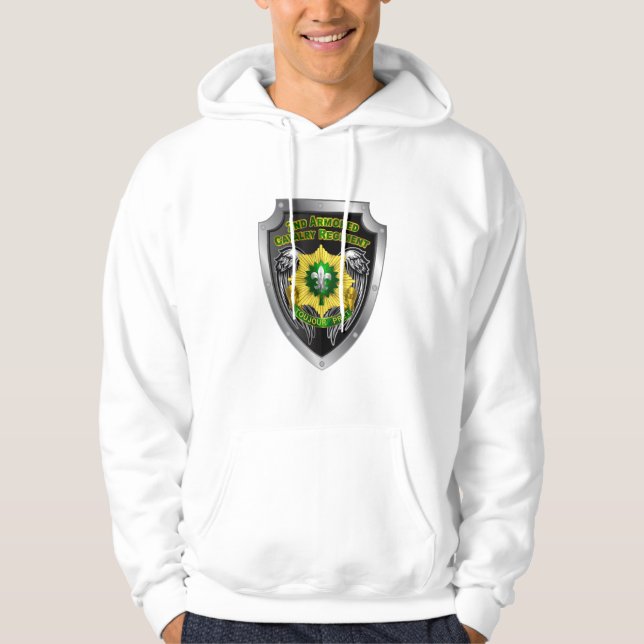 2nd Armoured Cavalry Regiment   Hoodie (Front)