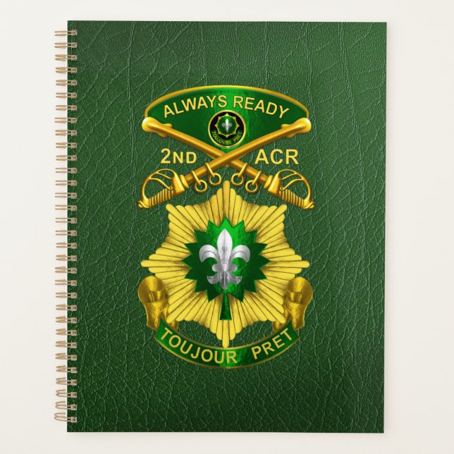 2nd Armoured Cavalry Regiment  Planner (Front)