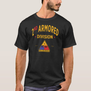 2nd Armoured Division - "Hell on Wheels" T-Shirt