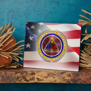 2nd Armoured Division  Plaque