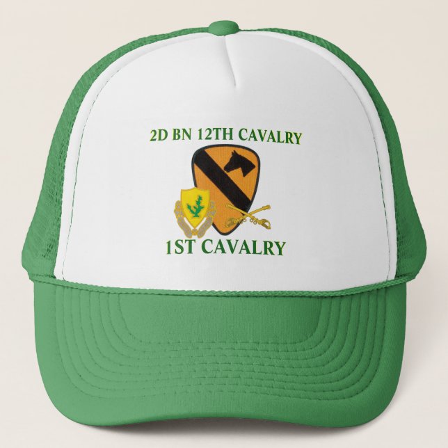 2ND BATTALION 12TH CAVALRY 1ST CAVALRY HAT (Front)