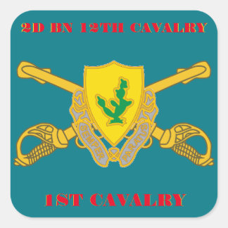 2ND BATTALION 12TH CAVALRY 1ST CAVALRY STICKERS