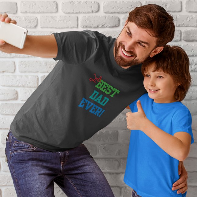 2nd Best Dad Ever Shirt (Creator Uploaded)