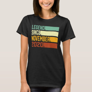 2nd Birthday 2 Year Old  Legend Since November 202 T-Shirt