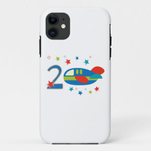 2nd Birthday Aeroplane iPhone 11 Case