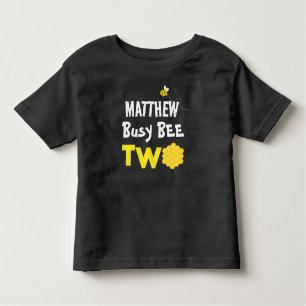 2nd Birthday Busy Bee 2 Toddler T-Shirt