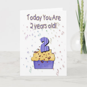 2nd Birthday Card - Customised