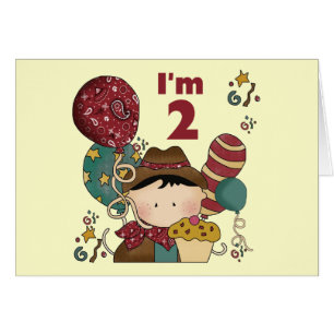 2nd Birthday Cowboy T-shirts and Gifts