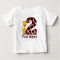 2nd Birthday Giraffe Personalised Shirt