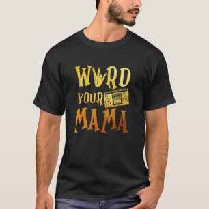 2nd Birthday Hip Hop Two Legit To Quit Word Your M T-Shirt