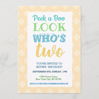 2nd Birthday Invitation Wording