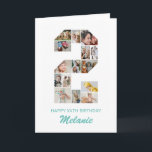 2nd Birthday Number 2 Photo Collage Personalised Card<br><div class="desc">Celebrate your little one's momentous 2nd Birthday with this cute card. It's a personalised photo collage birthday card that allows you to create a truly unique and memorable design. This customisable template lets you insert your own cherished photos, capturing the precious moments of your baby's year. This custom card is...</div>