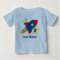 2nd Birthday Rocket Personalised T-shirt