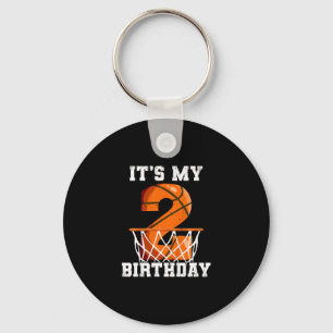 2nd Birthday Sketll  Key Ring