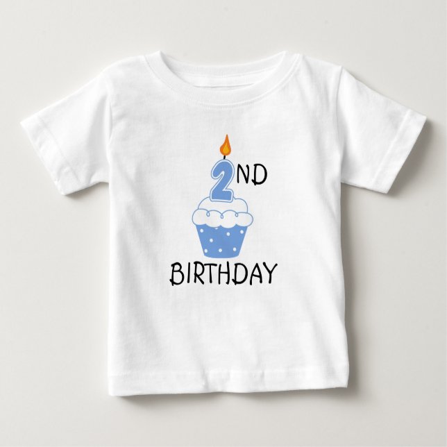 2nd Birthday T-Shirt for Kids (Front)