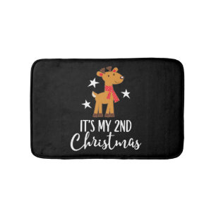2nd Christmas Reindeer Bath Mat