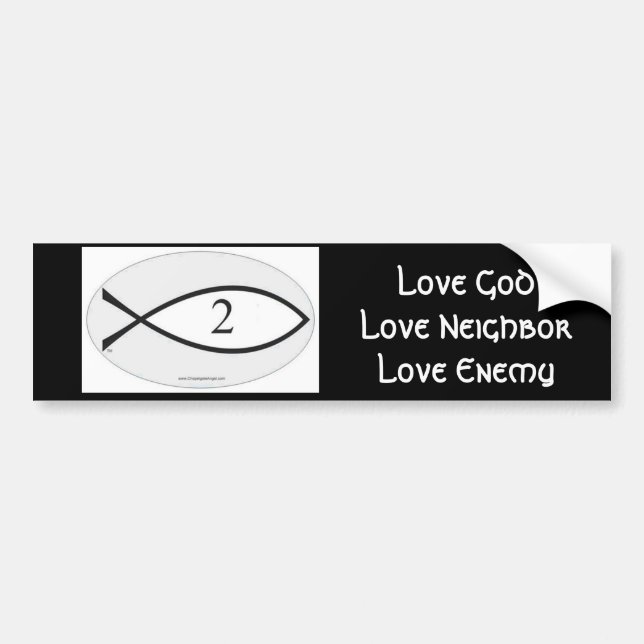 2nd Coming Bumper Sticker (Front)