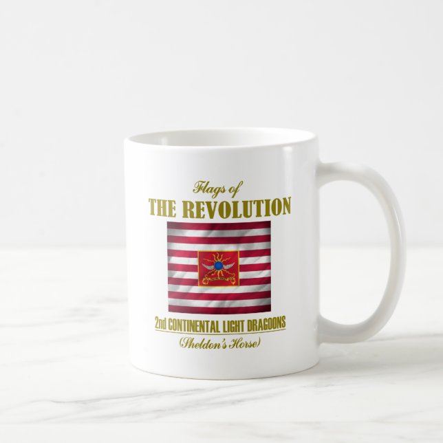 2nd Continental Light Dragoons Coffee Mug (Right)