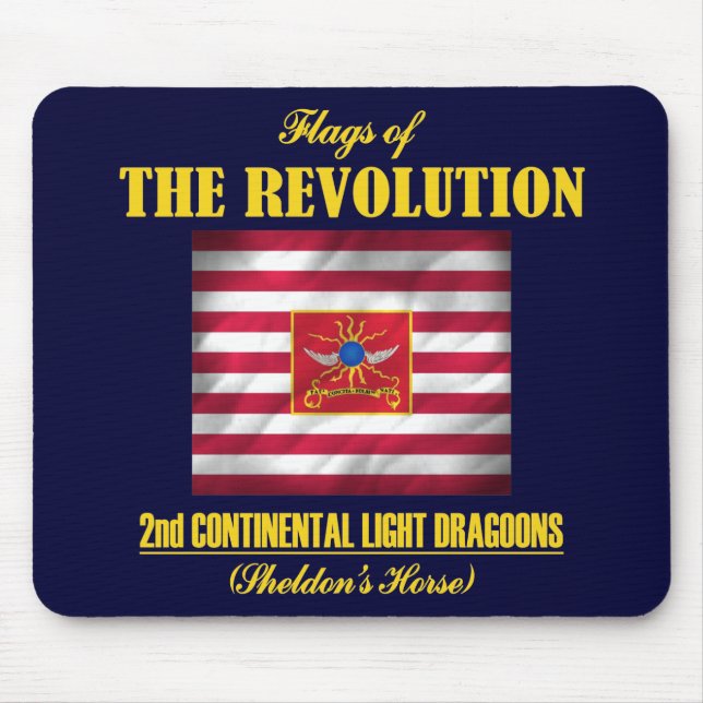 2nd Continental Light Dragoons Mouse Pad (Front)