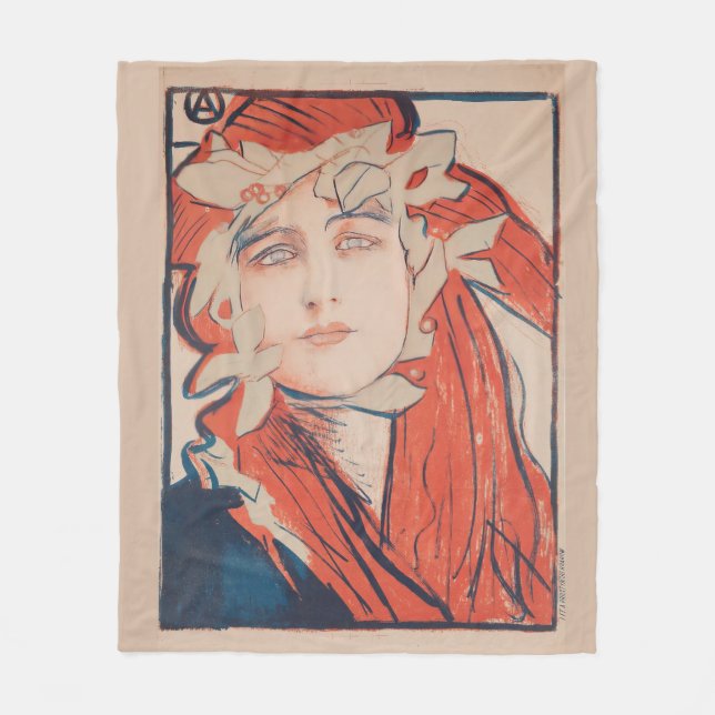 2nd Exhibition of the Society of Polish Artists  Fleece Blanket (Front)