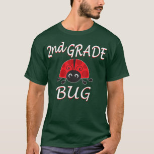 2nd Grade Bug Funny Ladybug Second Grade Back To S T-Shirt