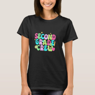 2nd Grade Class Second Grade Teacher Crew Last Day T-Shirt