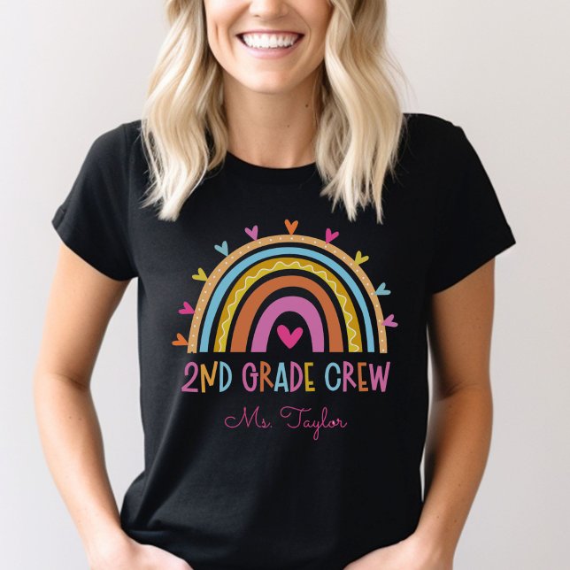 2nd Grade Crew Teacher Back to School Custom T-Shirt (2nd Grade Crew Teacher Back to School Custom T-Shirt
)