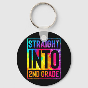 2nd Grade  First Day of School Back To Boys Girls  Key Ring
