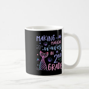 2nd Grade For Girls Cute Mermaid Back To School Se Coffee Mug