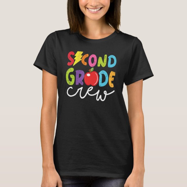 2nd Grade  Girls Kids Back To School  1 T-Shirt (Front)