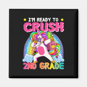 2nd Grade Girls Unicorn Crush Second Grade Ck To S Magnet