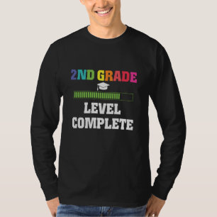 2nd Grade Graduation Level Complete Student Gift T-Shirt