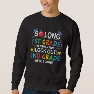 2nd Grade Here I Come Back To School  First Day of Sweatshirt