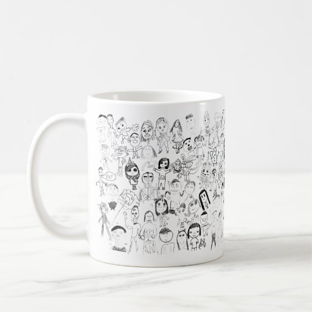 2nd Grade Keepsake Character Mug (Left)