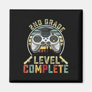 2nd Grade Level Complete Gamer 2nd Grade Graduatio Magnet