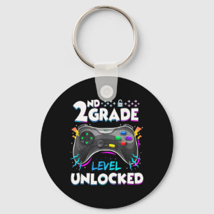 2nd Grade Level Unlocked Ck To School First Day Ga Key Ring