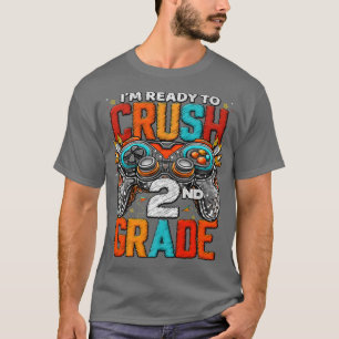 2nd Grade Level Unlocked Game On 2nd Grade Back To T-Shirt