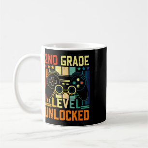 2nd Grade Level Unlocked Video Game Ck To School B Coffee Mug