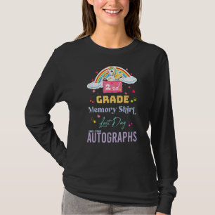 2nd Grade Memory Last Day Autographs 2021 2022 T-Shirt