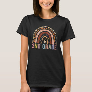 2nd Grade Rainbow Girls Boys Teacher Team 2nd Grad T-Shirt